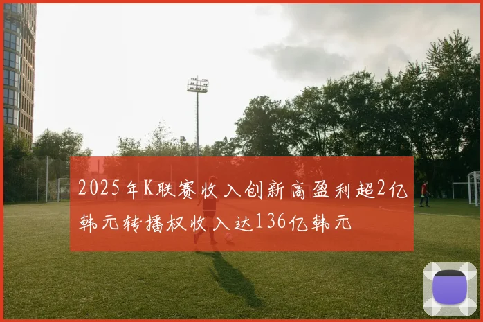 2025年K联赛收入创新高盈利超2亿韩元转播权收入达136亿韩元